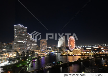Night view of Minato Mirai from Sakuragicho Washington Hotel Night view of Minato Mirai from Sakuragicho Washington Hotel 136288510
