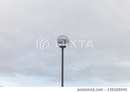 Modern streetlight 136288940