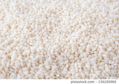 Close-up of sticky rice Close-up of sticky rice 136288968