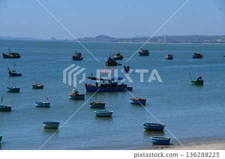 Mui Ne fishing boat Mui Ne fishing boat 136289225