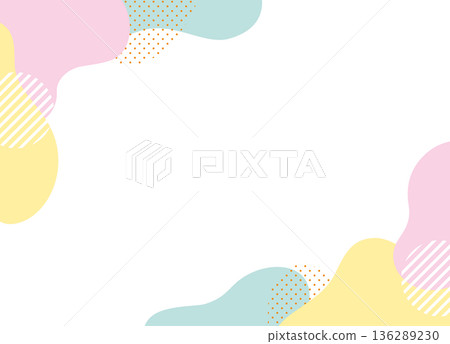 Colorful and soft frame Colorful and soft frame 136289230