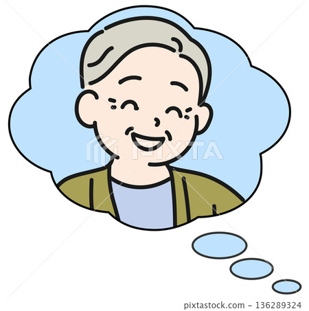 Grandfather in my memories 136289324