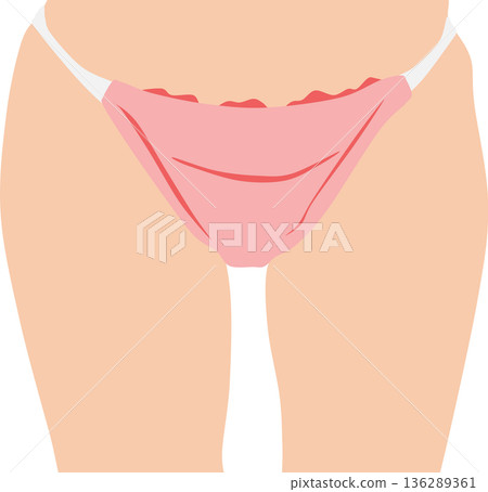 成功節食的女人的插圖 136289361