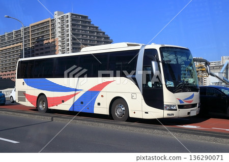 Large sightseeing bus Large sightseeing bus 136290071