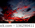 Sky Sunset Nature 136290411