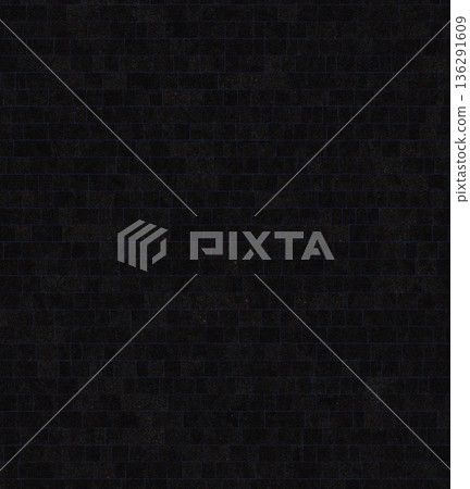 Dark stone wall abstract background creating texture 136291609