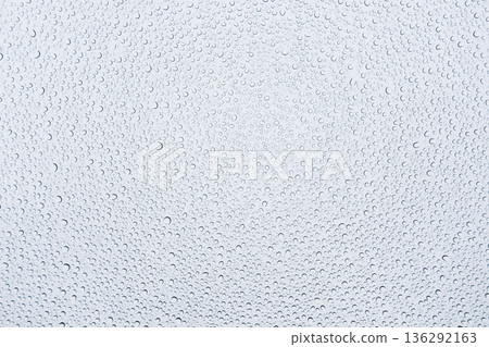 Image of raindrops on window glass Image of raindrops on window glass 136292163