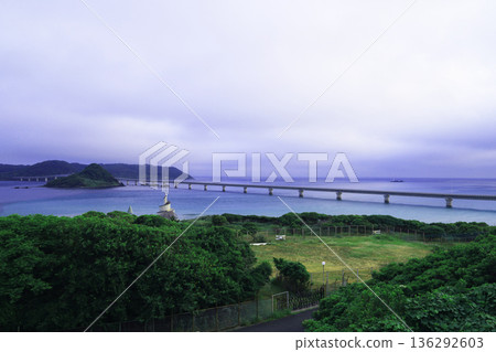 Tsunoshima Bridge 1897 Tsunoshima Bridge 1897 136292603