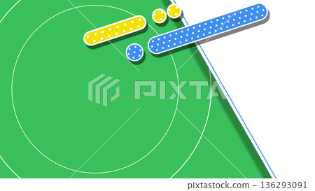 右側留白和虛線背景 - 彩色版 右側留白和虛線背景 - 彩色版 136293091