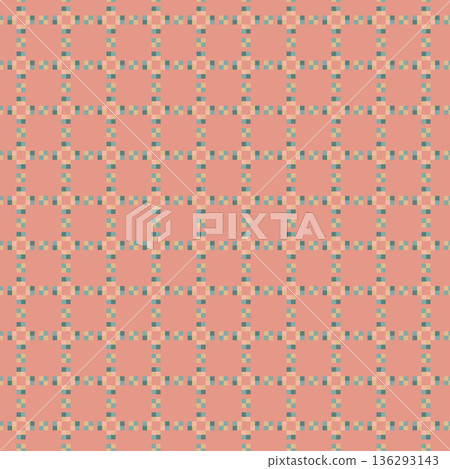 Dark Retro Stripe Pattern Vector 136293143