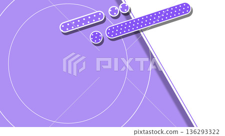 右側留白和虛線背景 - 相同顏色版本 右側留白和虛線背景 - 相同顏色版本 136293322