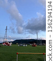 公園和天空 136294194