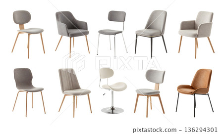 現代椅款套裝 136294301