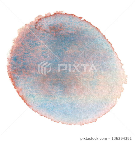 Watercolor circle texture transparent PNG Watercolor circle texture transparent PNG 136294391