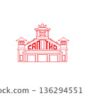 Can Tho Ancient Market Typography 136294551