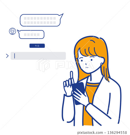 一位女士(膚色不同)在會議召開前,試圖透過社群媒體做好前期準備。 一位女士(膚色不同)在會議召開前,試圖透過社群媒體做好前期準備。 136294558