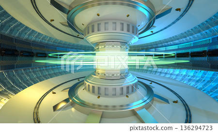 Smr or small modular nuclear fusion reactor core with magnetic ring Smr or small modular nuclear fusion reactor core with magnetic ring 136294723
