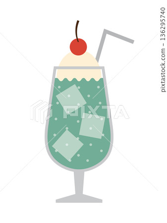Retro Showa-era cream soda 136295740