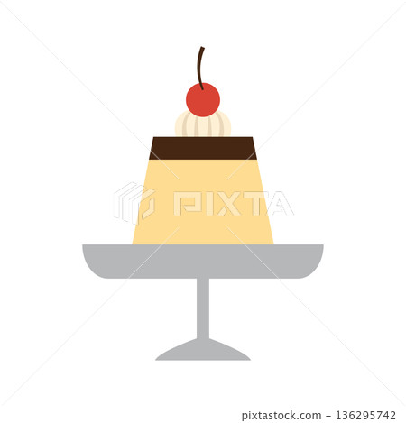 昭和復古咖啡店布丁 136295742