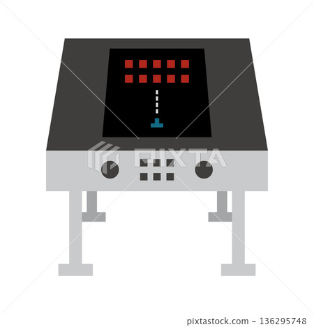 復古咖啡館裡的一張《星際大戰：入侵者》遊戲桌 136295748