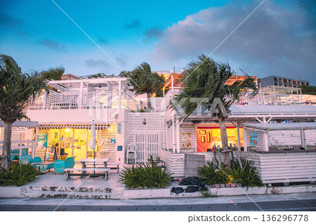 黃昏時的海塚地台 136296778