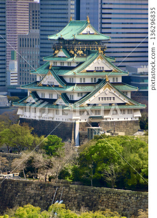Osaka Castle, buildings and castle (Osaka City, Osaka Prefecture) Osaka Castle, buildings and castle (Osaka City, Osaka Prefecture) 136296835