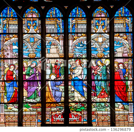 Saint Pierre church, Plouneour-trez, finistere, france Saint Pierre church, Plouneour-trez, finistere, france 136296879