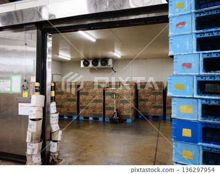 Distribution center conveyor 136297954