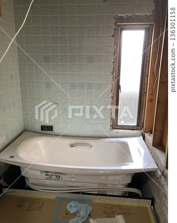 浴室翻新工程進行中 浴室翻新工程進行中 136301158