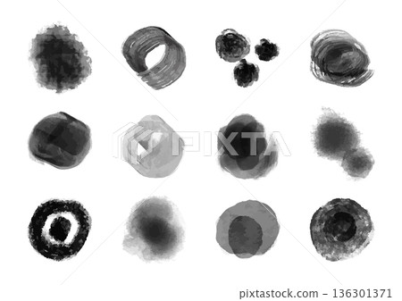 Ink set icon Ink set icon 136301371