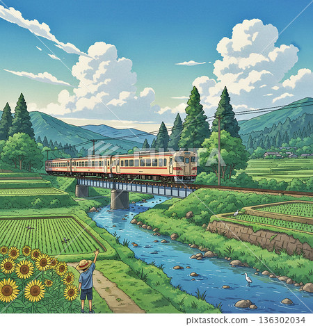 火車沿途風光 136302034