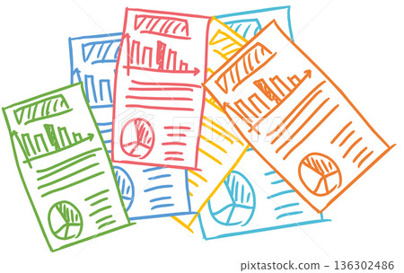 Handwritten flyer graphic material illustration Handwritten flyer graphic material illustration 136302486