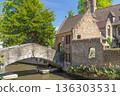 Boniface Bridge. Old Town of Bruges. Belgium. 136303531