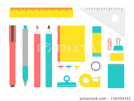 彩色文具套裝 彩色文具套裝 136304181