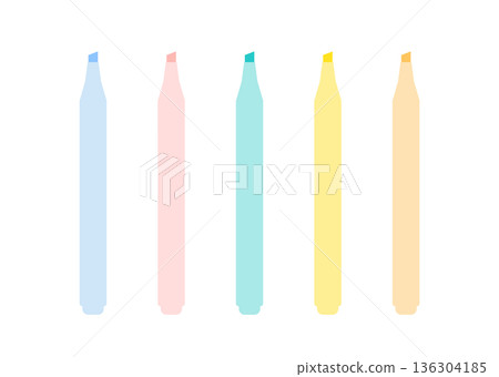 馬克筆插圖套裝 136304185