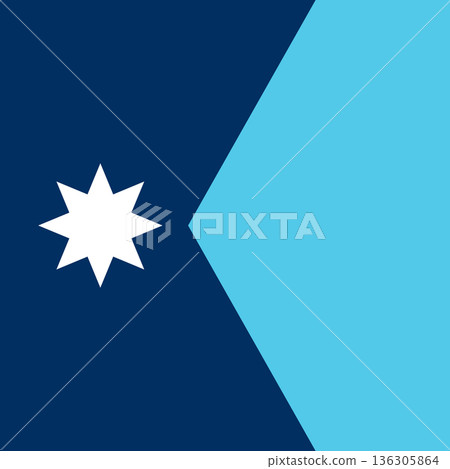 Minnesota - square flag 136305864