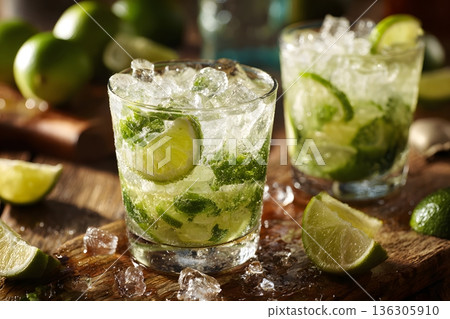 caipirinha brazilian cocktail lifestyle close up caipirinha brazilian cocktail lifestyle close up 136305910