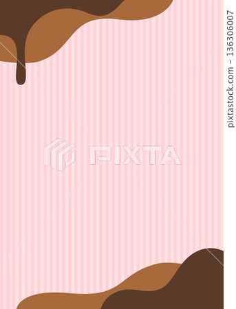 Valentine's Day background vertical (chocolate) Valentine's Day background vertical (chocolate) 136306007