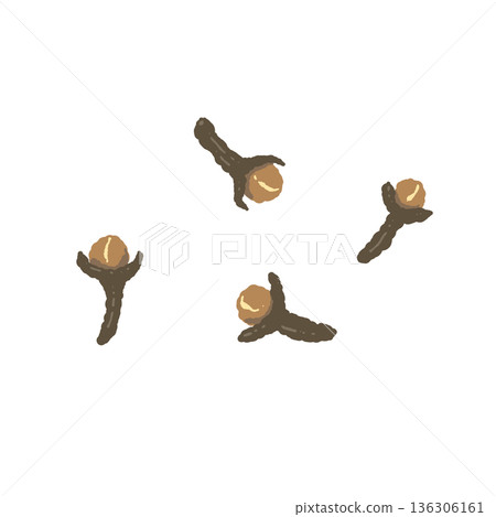 丁香是一種香料，以其濃鬱的香氣而聞名。 136306161