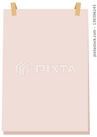 Vector image of clean towel material Vector image of clean towel material 136306243
