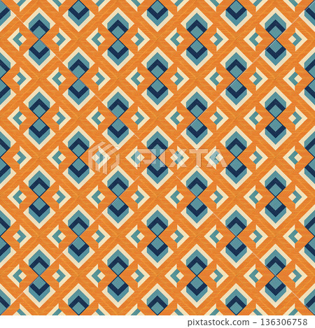 ethnic seamless pattern with aztec ornament. vector illustration. ethnic seamless pattern with aztec ornament. vector illustration. 136306758
