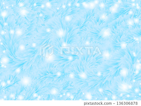 Fluffy fur background material in blue Fluffy fur background material in blue 136306878