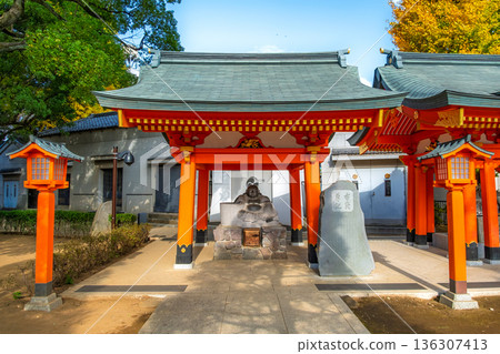 Hotei-sonsha, Anahachiman Shrine, Waseda, Shinjuku Ward, Tokyo Hotei-sonsha, Anahachiman Shrine, Waseda, Shinjuku Ward, Tokyo 136307413