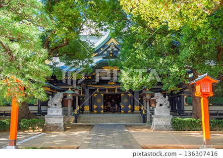 Anahachiman Shrine, Haiden, Waseda, Shinjuku Ward, Tokyo Anahachiman Shrine, Haiden, Waseda, Shinjuku Ward, Tokyo 136307416