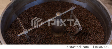 Coffee processing. Coffee processing. 136307659