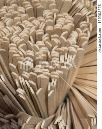 Stacked Wooden Stirrers Abstraction Minimalist Eco Coffee Supply Stacked Wooden Stirrers Abstraction Minimalist Eco Coffee Supply 136308768