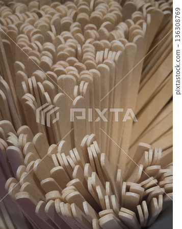 Stacked Wooden Stirrers Abstraction Minimalist Eco Coffee Supply Stacked Wooden Stirrers Abstraction Minimalist Eco Coffee Supply 136308769