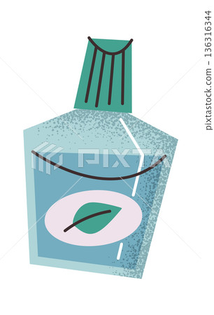 Mouthwash bottle for oral hygiene Mouthwash bottle for oral hygiene 136316344