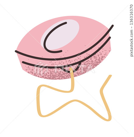 Dental floss container sticker design Dental floss container sticker design 136316370