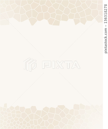 Abstract Voronoi Background Vector with Copy Space in Warm Beige 4:5 Abstract Voronoi Background Vector with Copy Space in Warm Beige 4:5 136318278